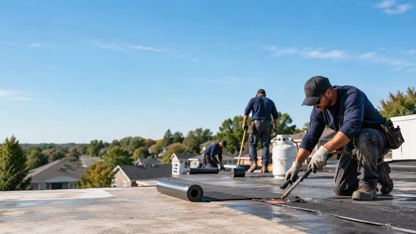 Flat Roof Leak Repair providers in Alger, MI